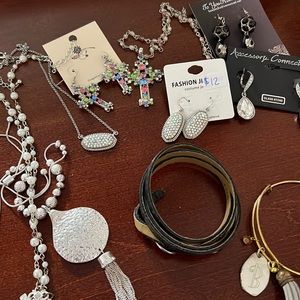 Various costume jewelry. Most brand new and never worn.